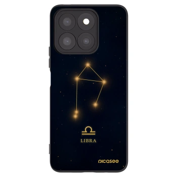 Picasee silikónový čierny obal pre Honor X8c - LIBRA