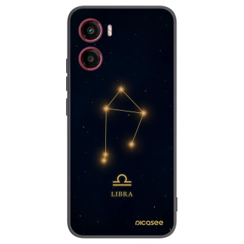 Picasee silikónový čierny obal pre Motorola Moto G05 - LIBRA