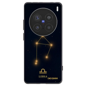 Picasee silikónový čierny obal pre Vivo X200 Pro - LIBRA