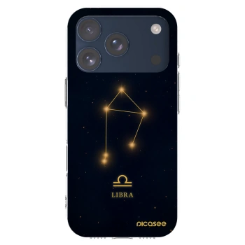 Picasee silikónový prehľadný obal pre Apple iPhone 17 Pro - LIBRA