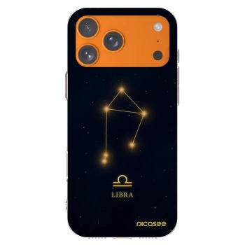 Picasee silikónový prehľadný obal pre Apple iPhone 17 Pro Max - LIBRA