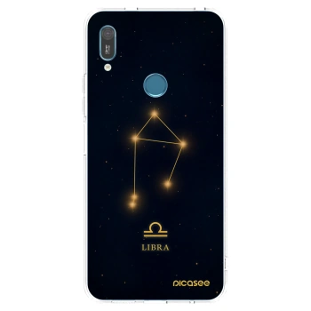 Picasee silikónový prehľadný obal pre Huawei Y6 2019 - LIBRA