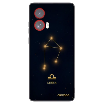 Picasee silikónový čierny obal pre Motorola Edge 50 Fusion - LIBRA