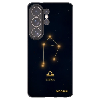 Picasee silikónový čierny obal pre Samsung Galaxy S26 Ultra - LIBRA