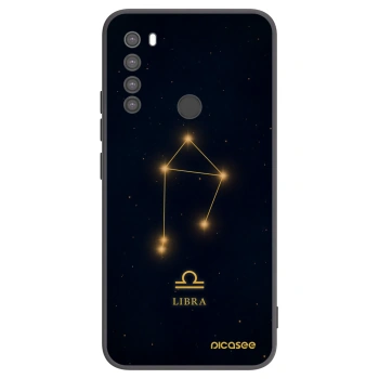 Picasee silikónový čierny obal pre Xiaomi Redmi Note 8 - LIBRA