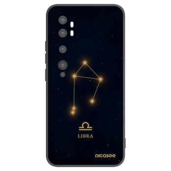 Picasee silikónový čierny obal pre Xiaomi Mi Note 10 (Pro) - LIBRA
