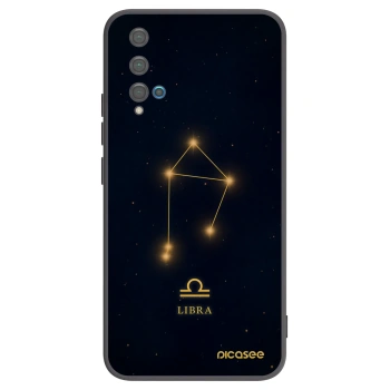 Picasee silikónový čierny obal pre Huawei Nova 5T - LIBRA