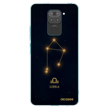 Picasee silikónový čierny obal pre Xiaomi Redmi Note 9 - LIBRA