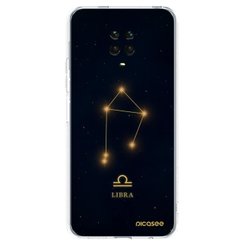 Picasee silikónový prehľadný obal pre Xiaomi Redmi Note 9S - LIBRA