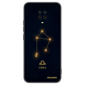 Picasee silikónový čierny obal pre Xiaomi Redmi Note 9S - LIBRA