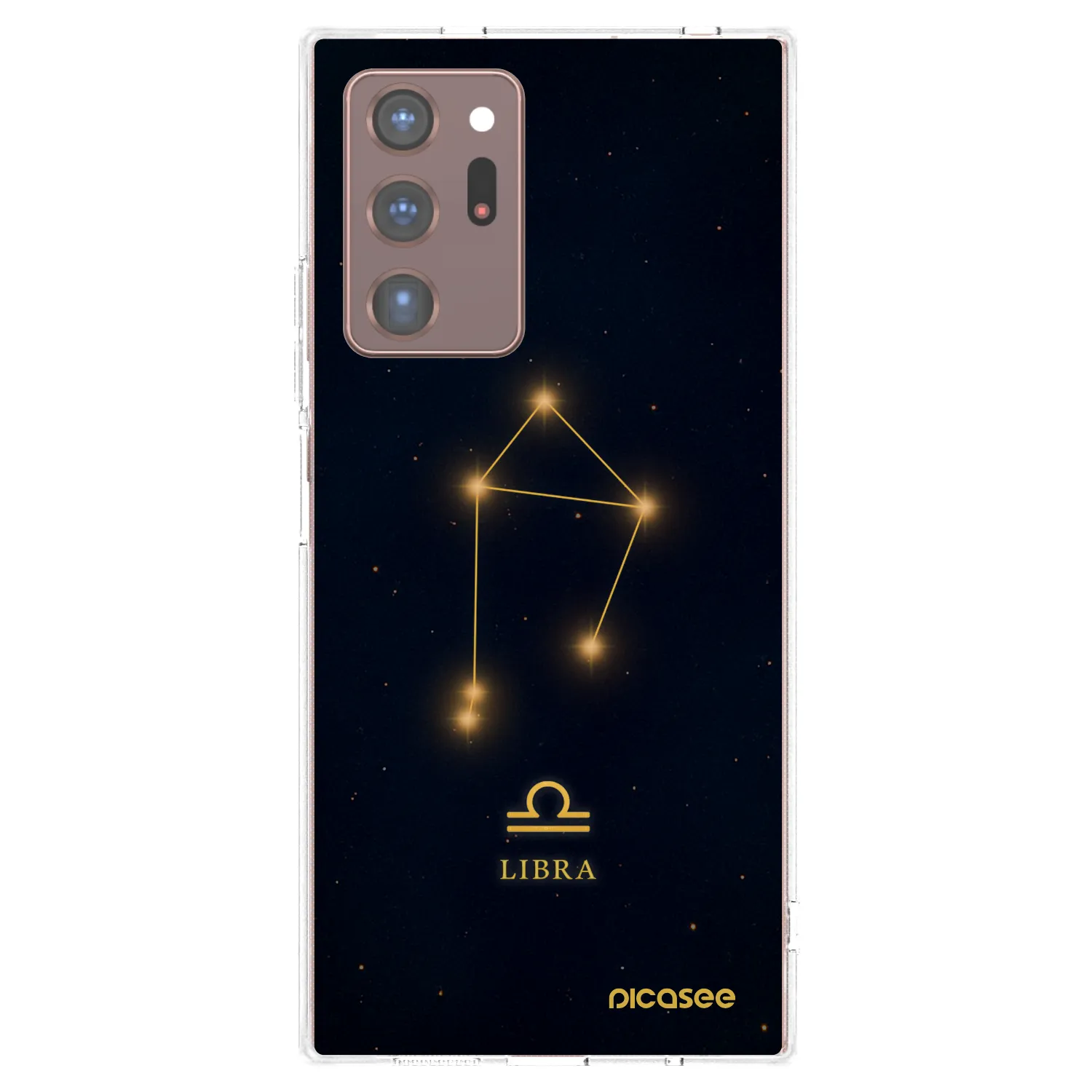 Picasee silikónový prehľadný obal pre Samsung Galaxy Note 20 Ultra - LIBRA