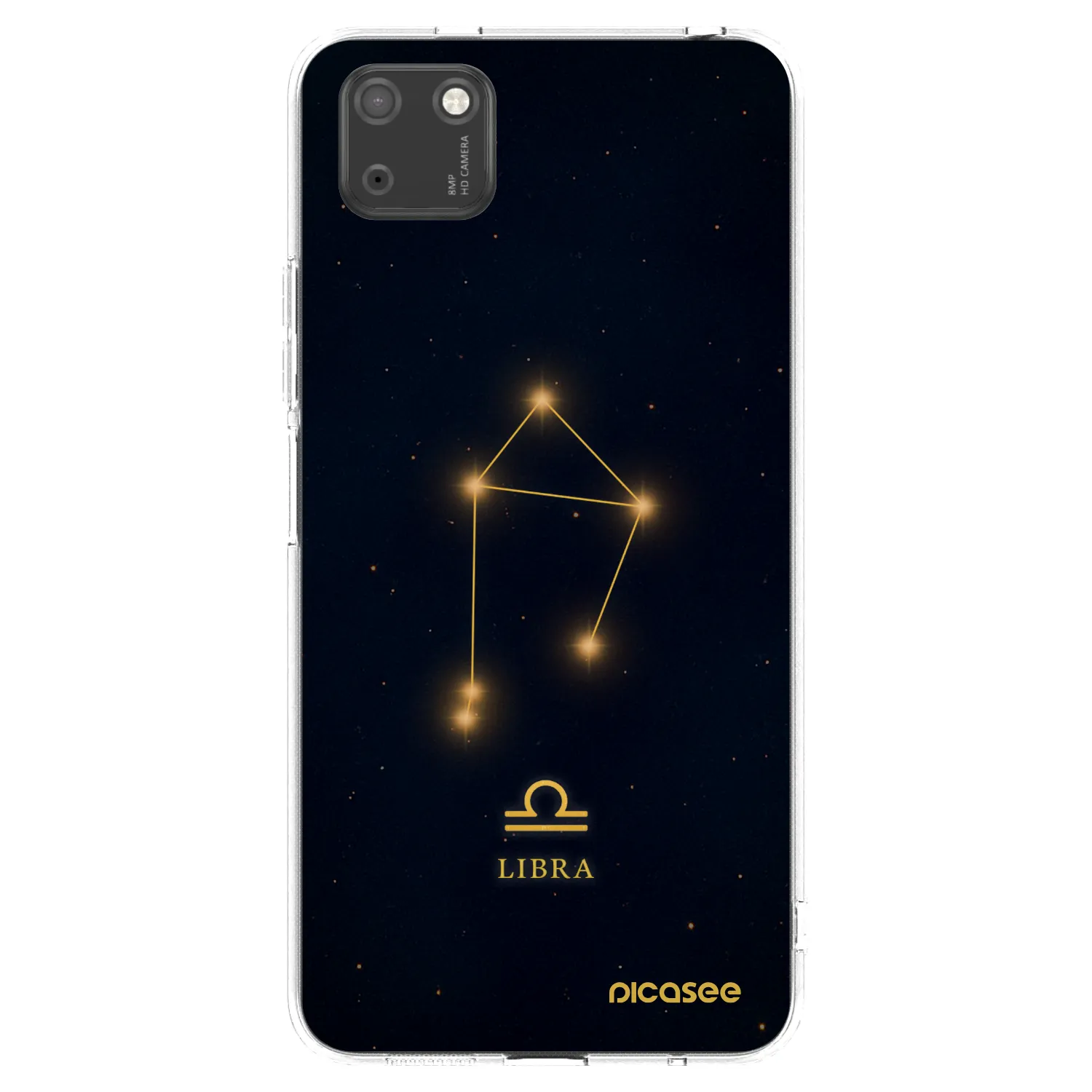 Picasee silikónový prehľadný obal pre Huawei Y5P - LIBRA