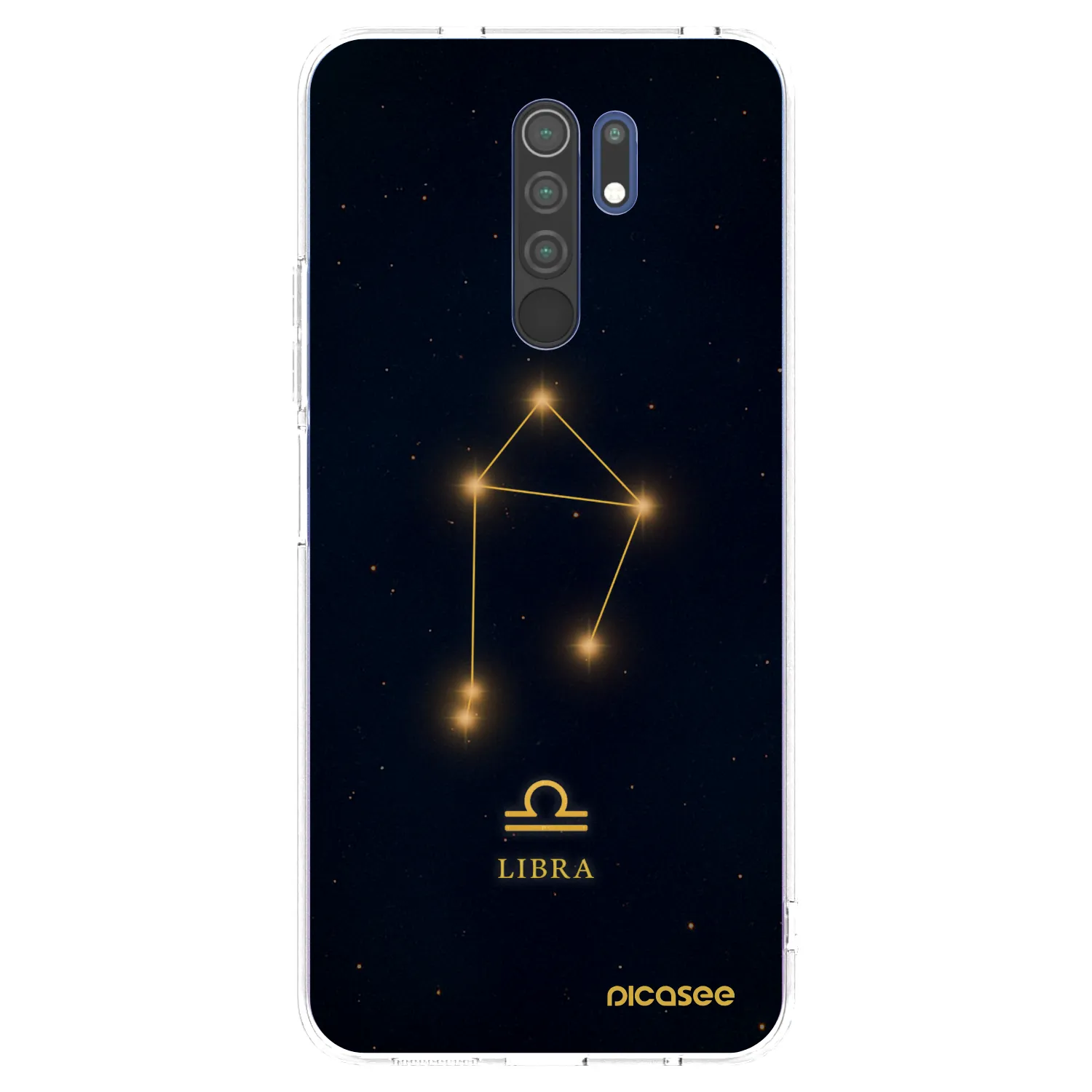Picasee silikónový prehľadný obal pre Xiaomi Redmi 9 - LIBRA