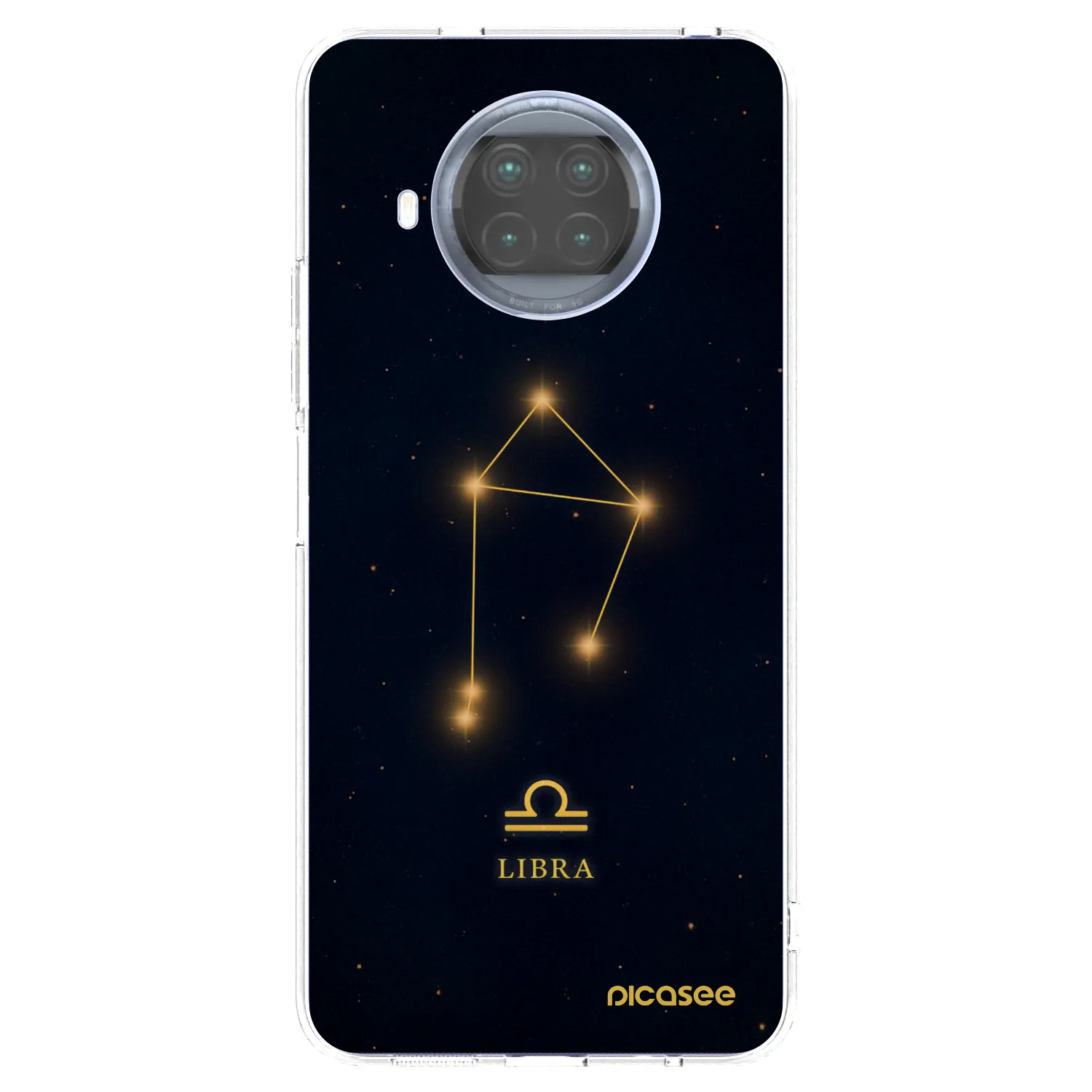 Picasee silikónový prehľadný obal pre Xiaomi Mi 10T Lite - LIBRA