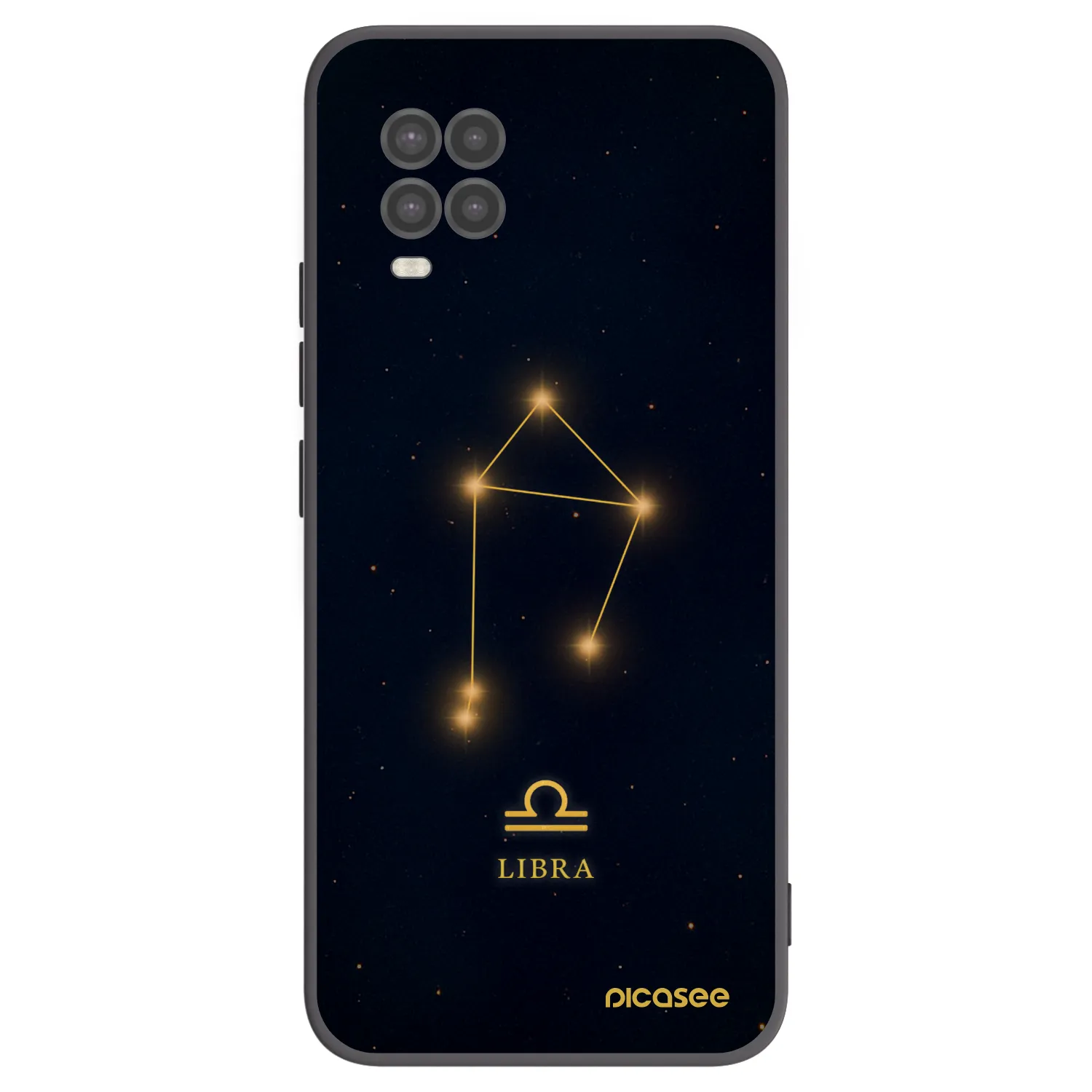 Picasee silikónový čierny obal pre Xiaomi Mi 10 Lite - LIBRA