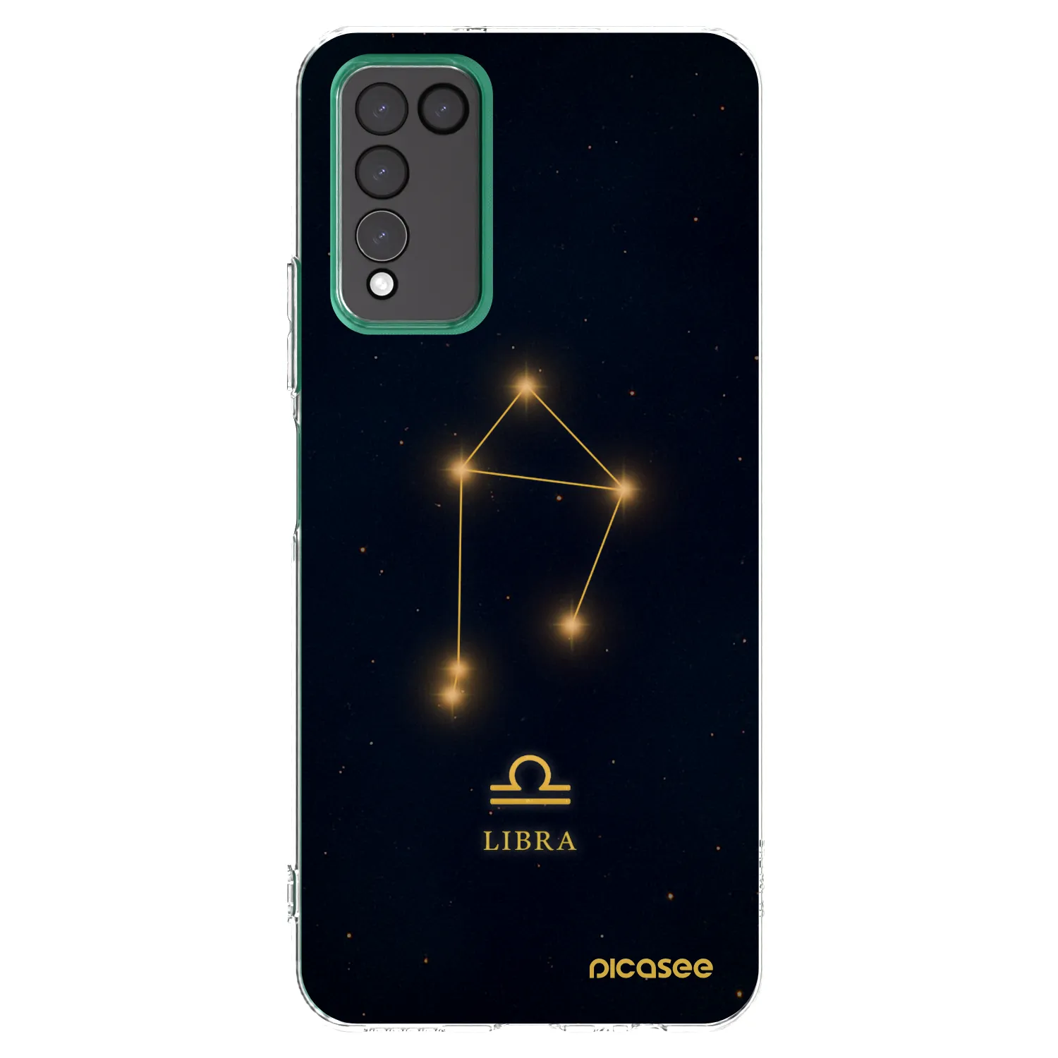 Picasee silikónový prehľadný obal pre Honor 10X Lite - LIBRA