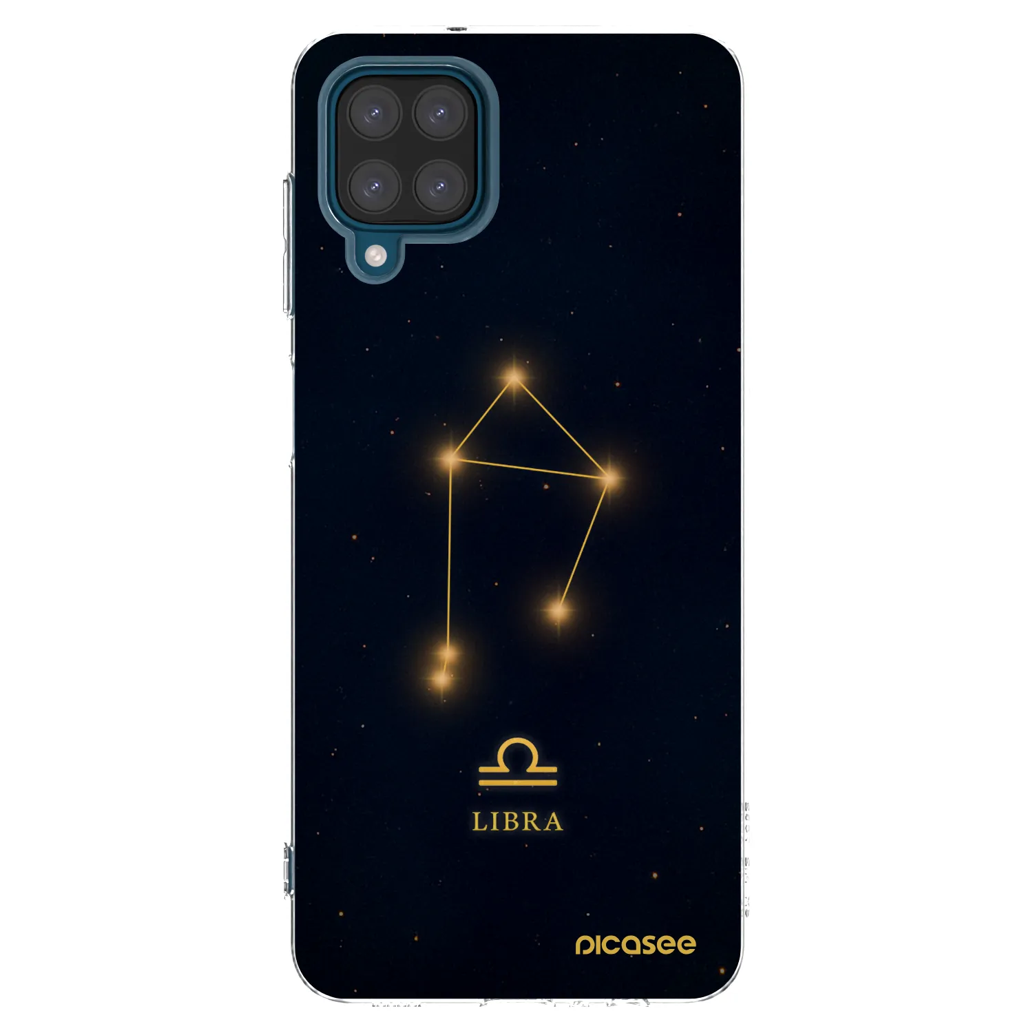Picasee silikónový prehľadný obal pre Samsung Galaxy A12 A125F - LIBRA