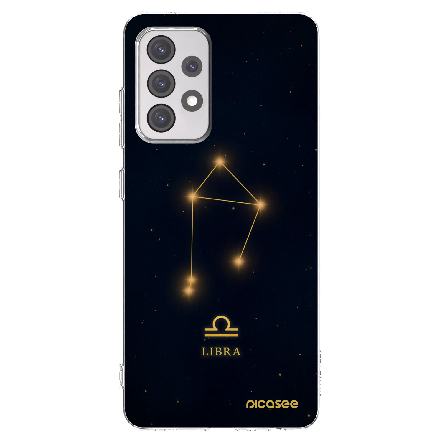 Picasee silikónový prehľadný obal pre Samsung Galaxy A52 5G A525F - LIBRA