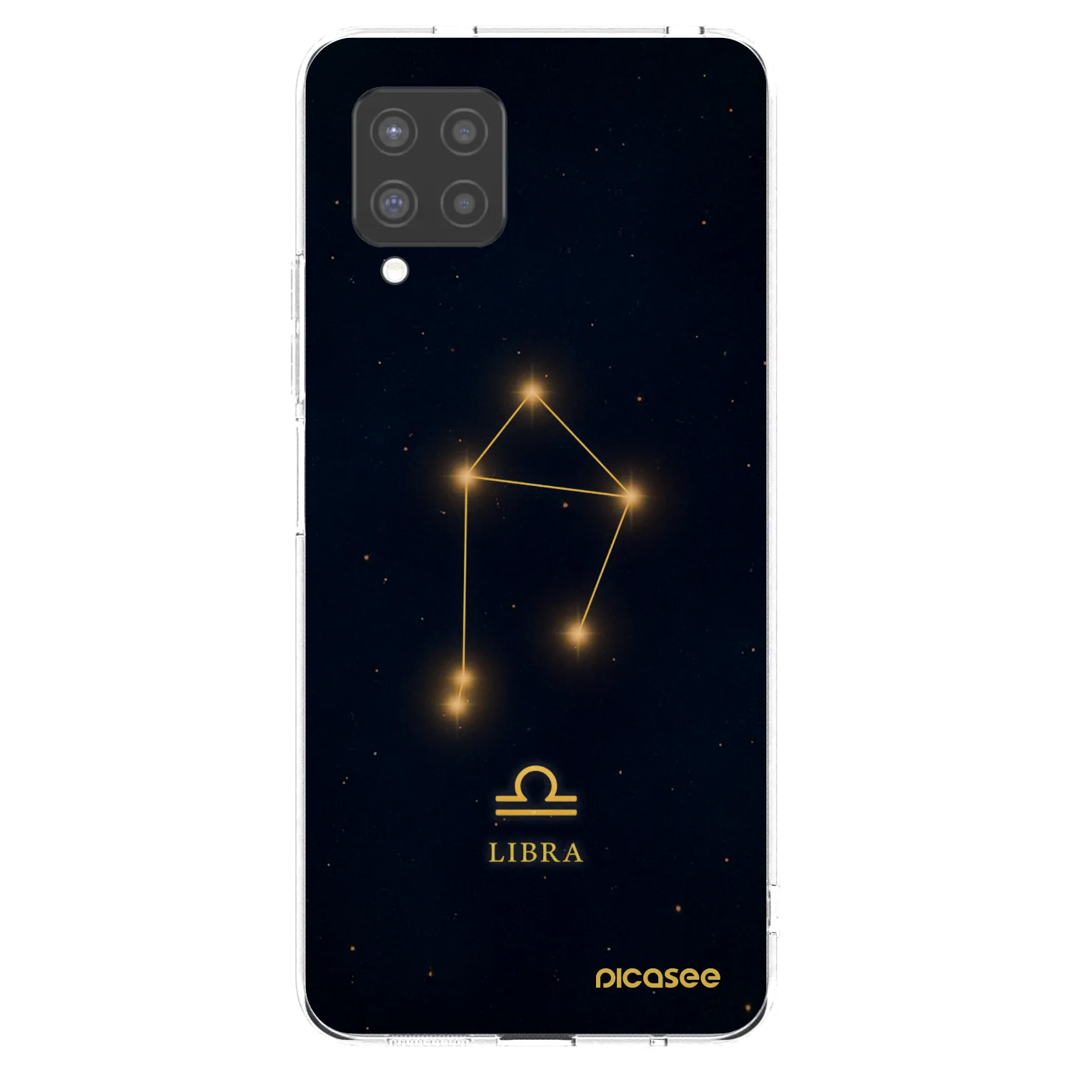 Picasee silikónový prehľadný obal pre Samsung Galaxy A42 A426B - LIBRA