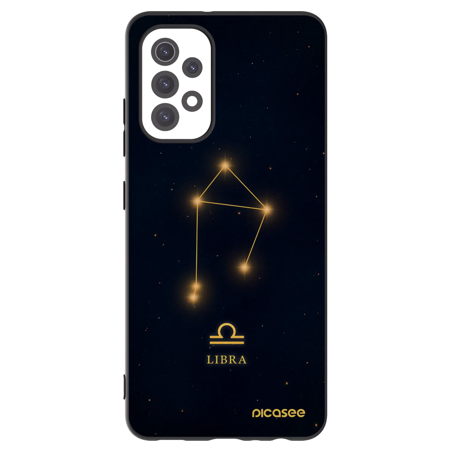 Picasee silikónový čierny obal pre Samsung Galaxy A32 5G A326B - LIBRA