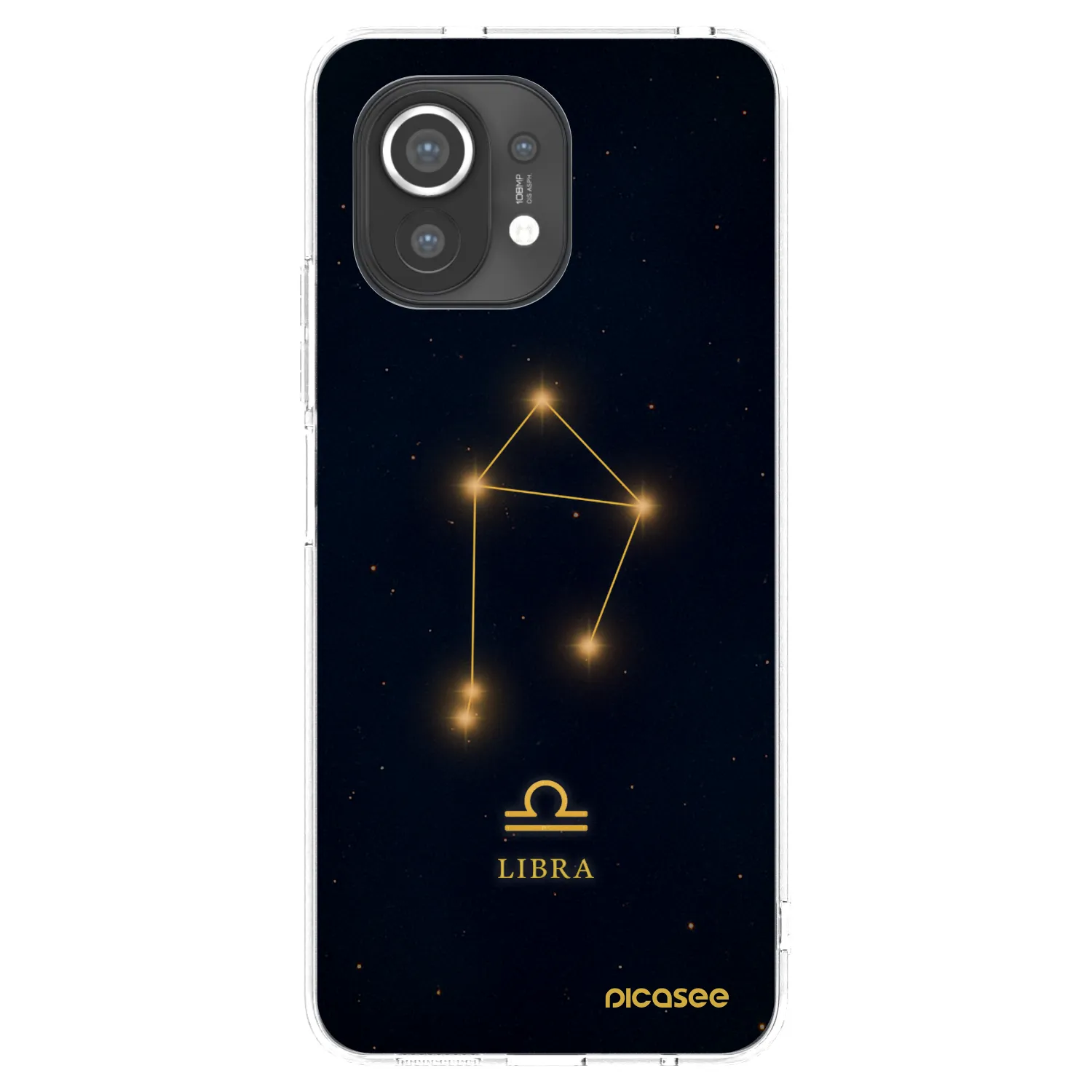 Picasee silikónový prehľadný obal pre Xiaomi Mi 11 - LIBRA