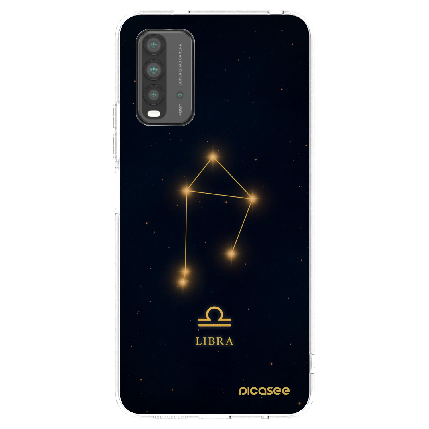 Picasee silikónový čierny obal pre Xiaomi Redmi 9T - LIBRA