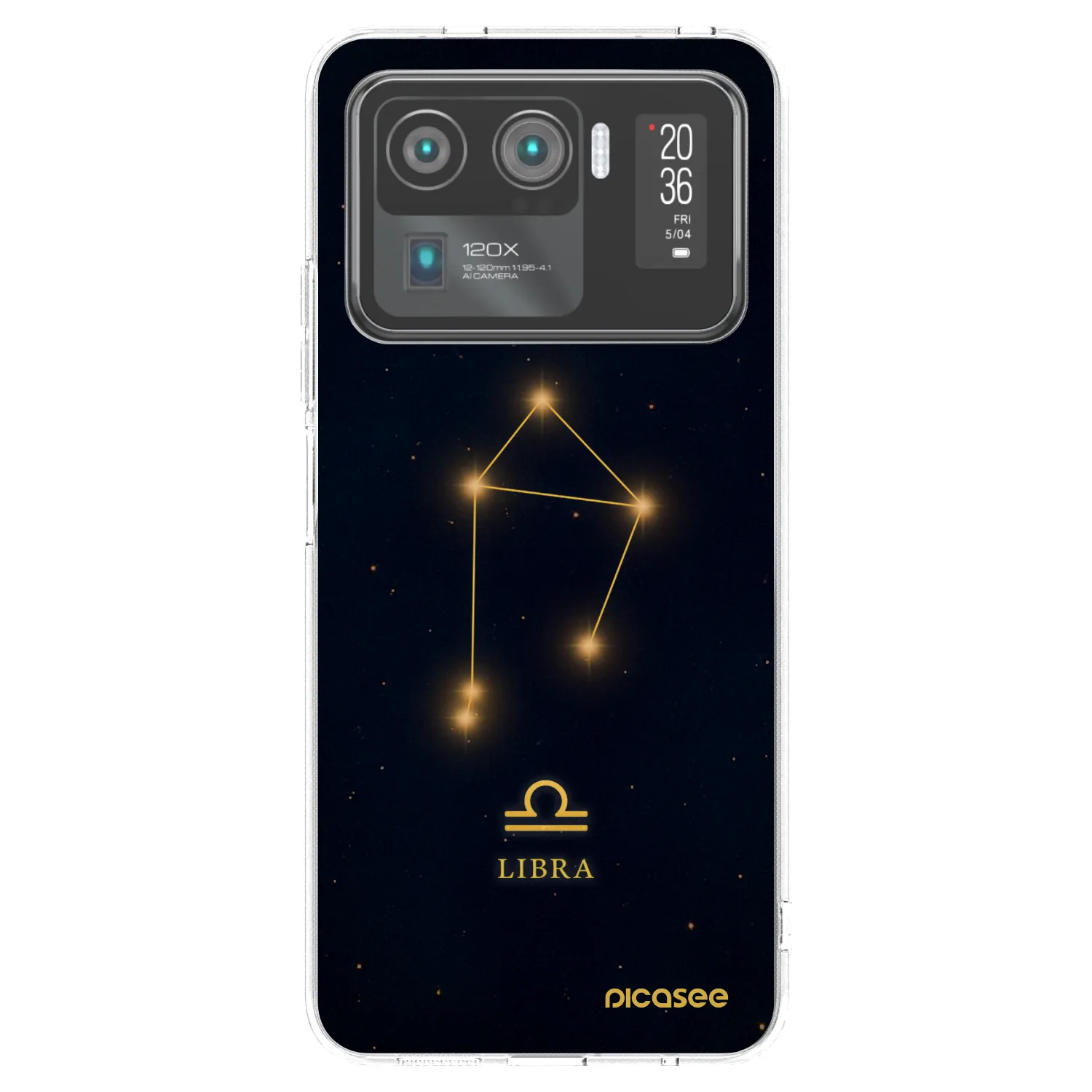 Picasee silikónový prehľadný obal pre Xiaomi Mi 11 Ultra - LIBRA