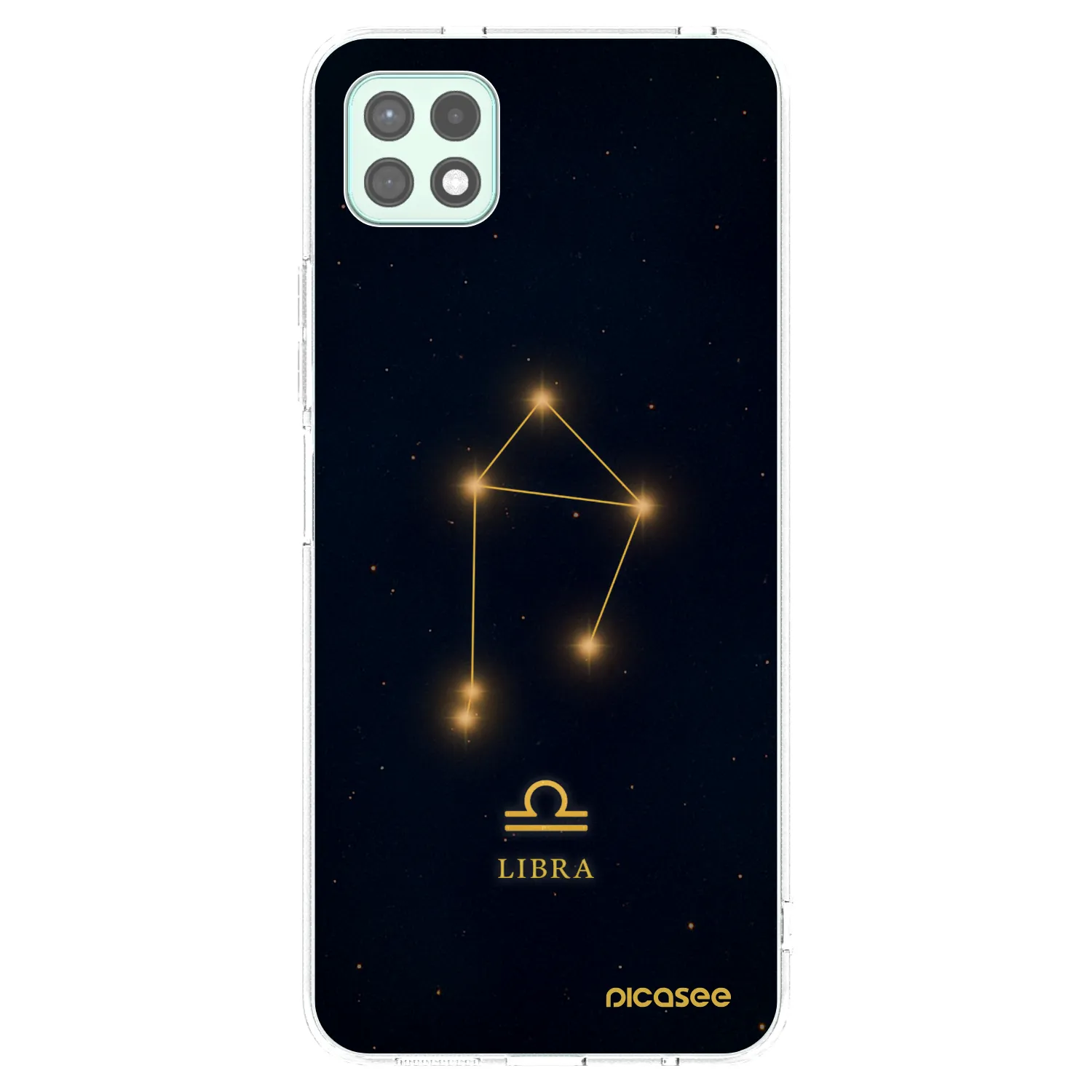 Picasee silikónový prehľadný obal pre Samsung Galaxy A22 A226B 5G - LIBRA