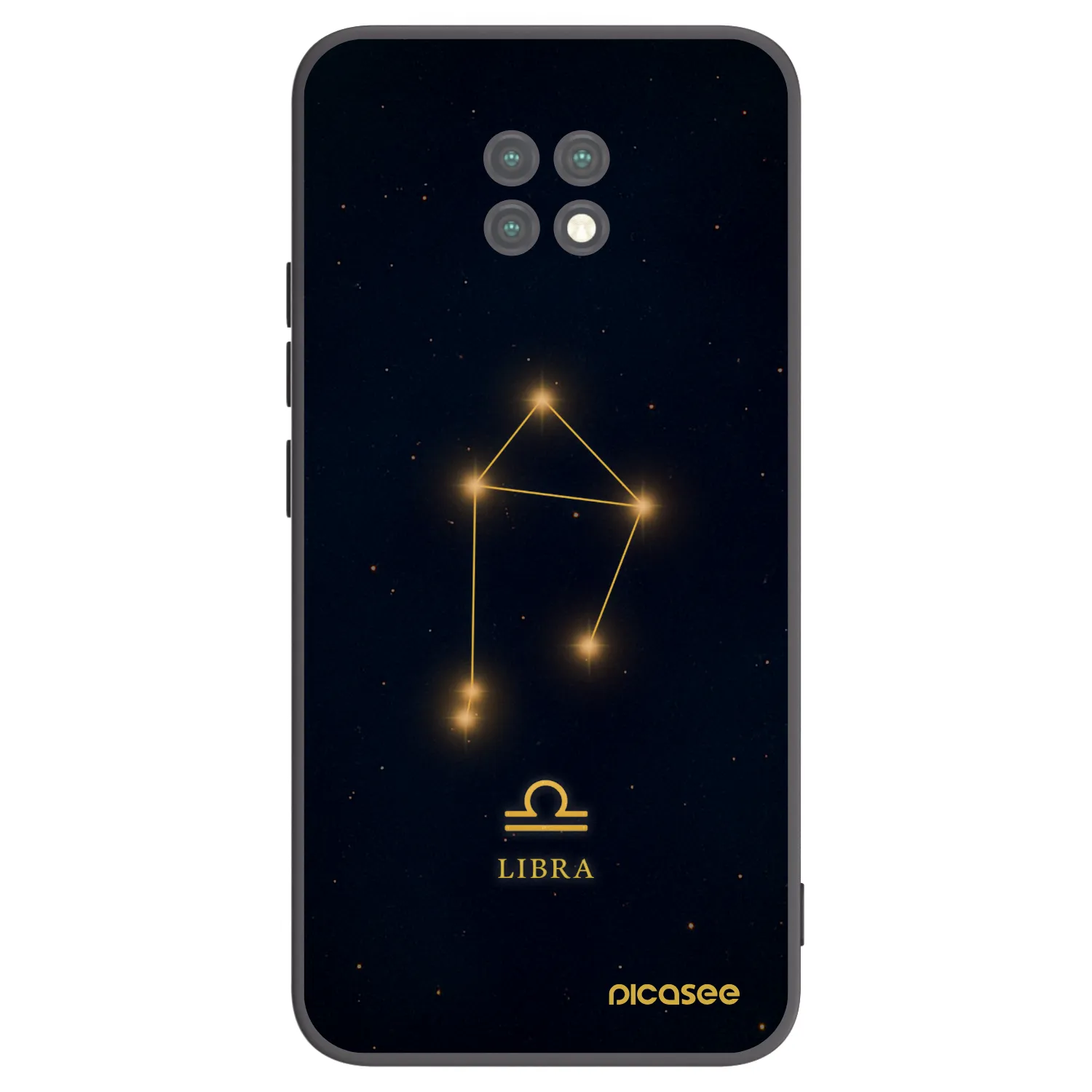 Picasee silikónový čierny obal pre Xiaomi Redmi Note 9T - LIBRA