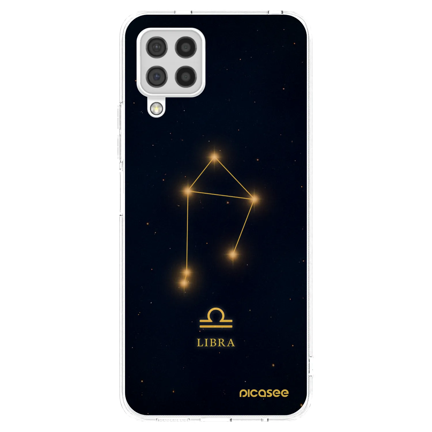 Picasee silikónový prehľadný obal pre Samsung Galaxy A22 A225F 4G - LIBRA