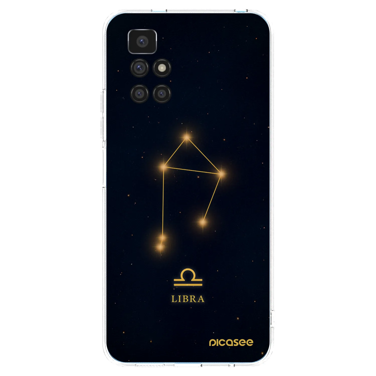 Picasee silikónový prehľadný obal pre Xiaomi Redmi 10 - LIBRA