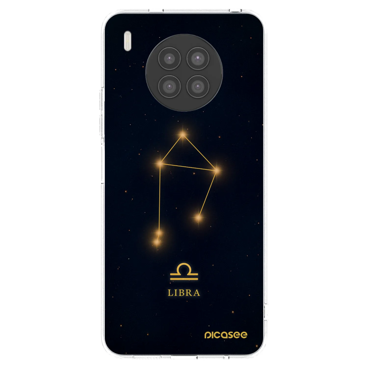 Picasee silikónový prehľadný obal pre Huawei Nova 8i - LIBRA