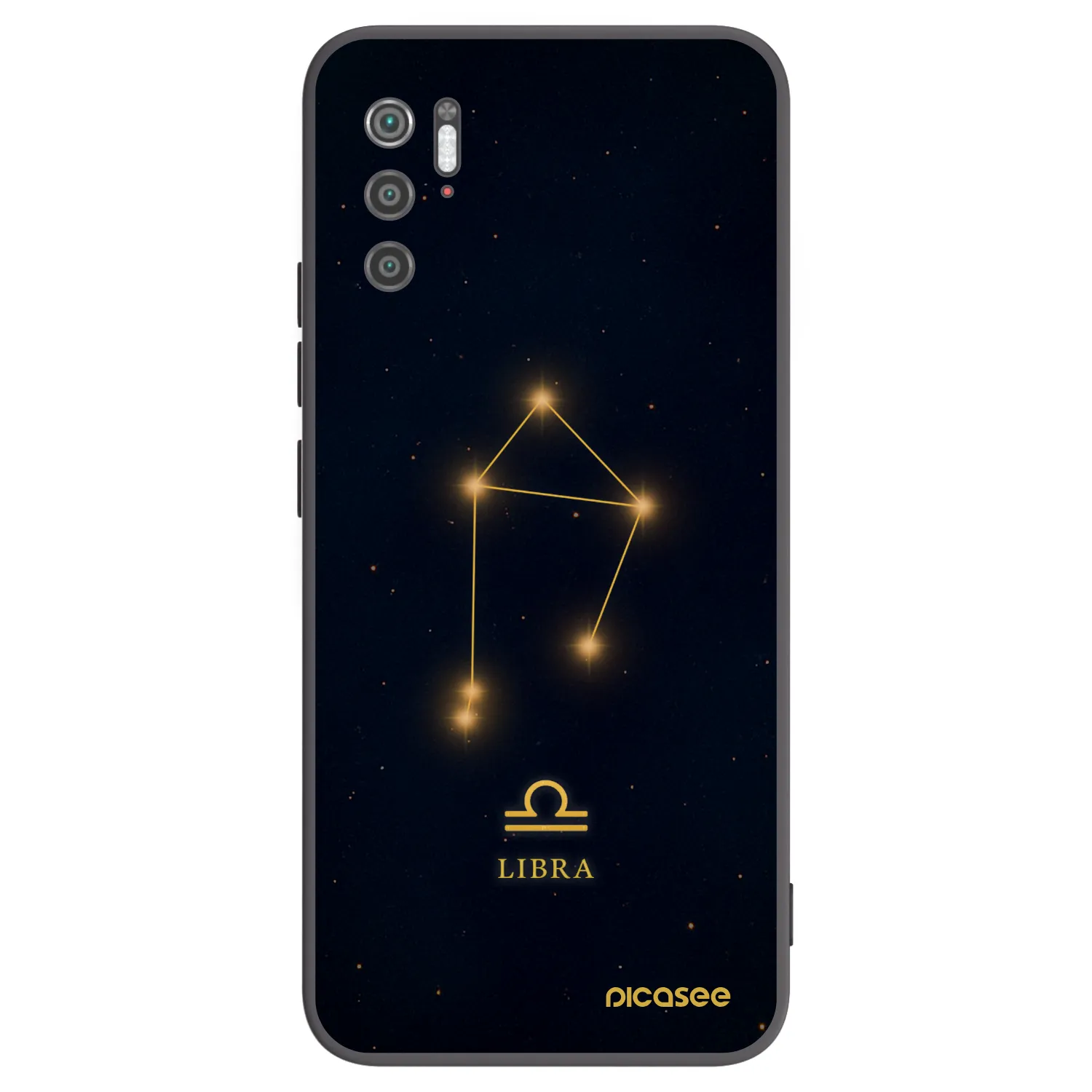 Picasee silikónový čierny obal pre Xiaomi Poco M3 Pro 5G - LIBRA