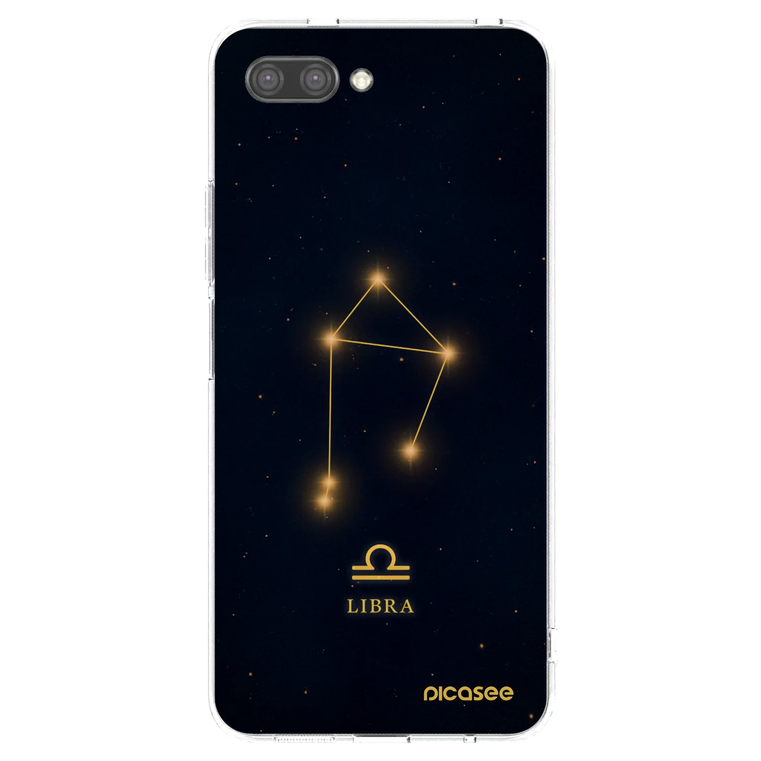 Picasee silikónový prehľadný obal pre Honor 10 - LIBRA