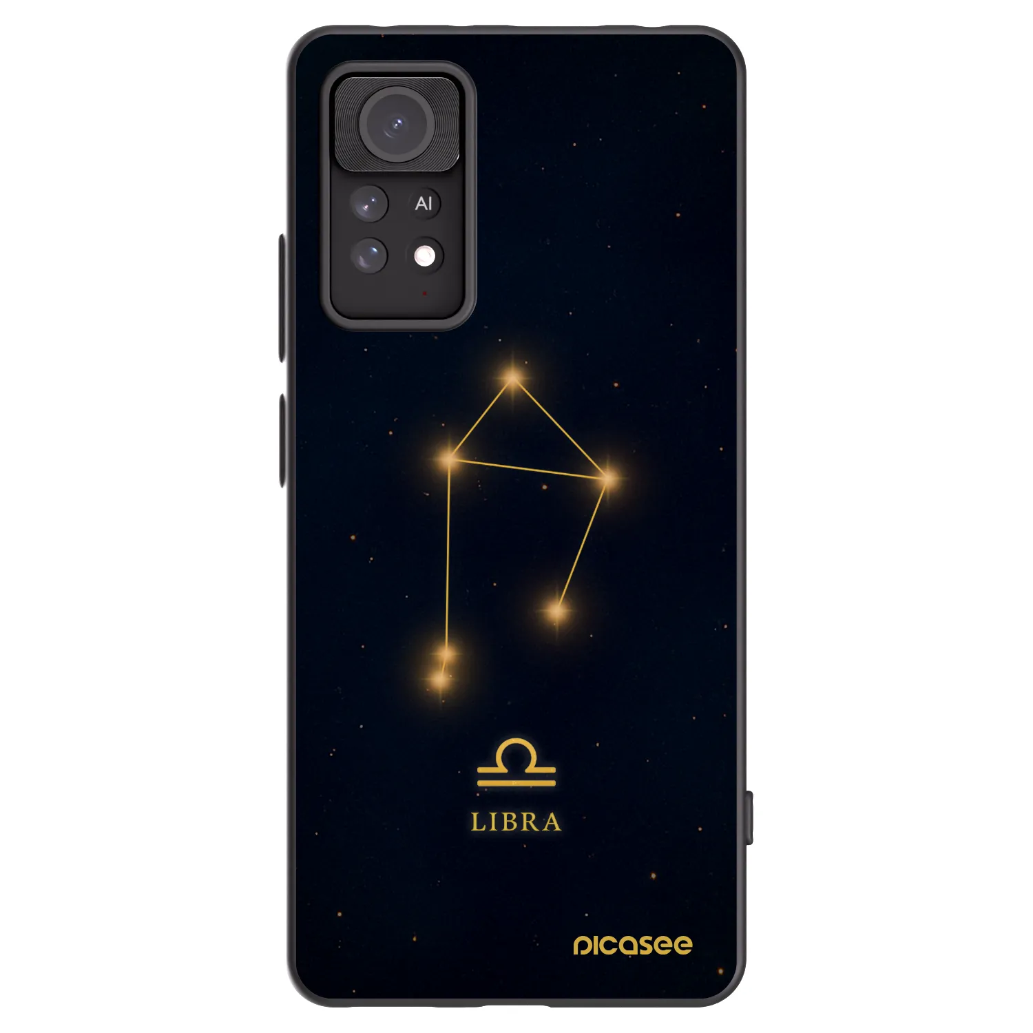 Picasee silikónový čierny obal pre Xiaomi Redmi Note 11 Pro - LIBRA