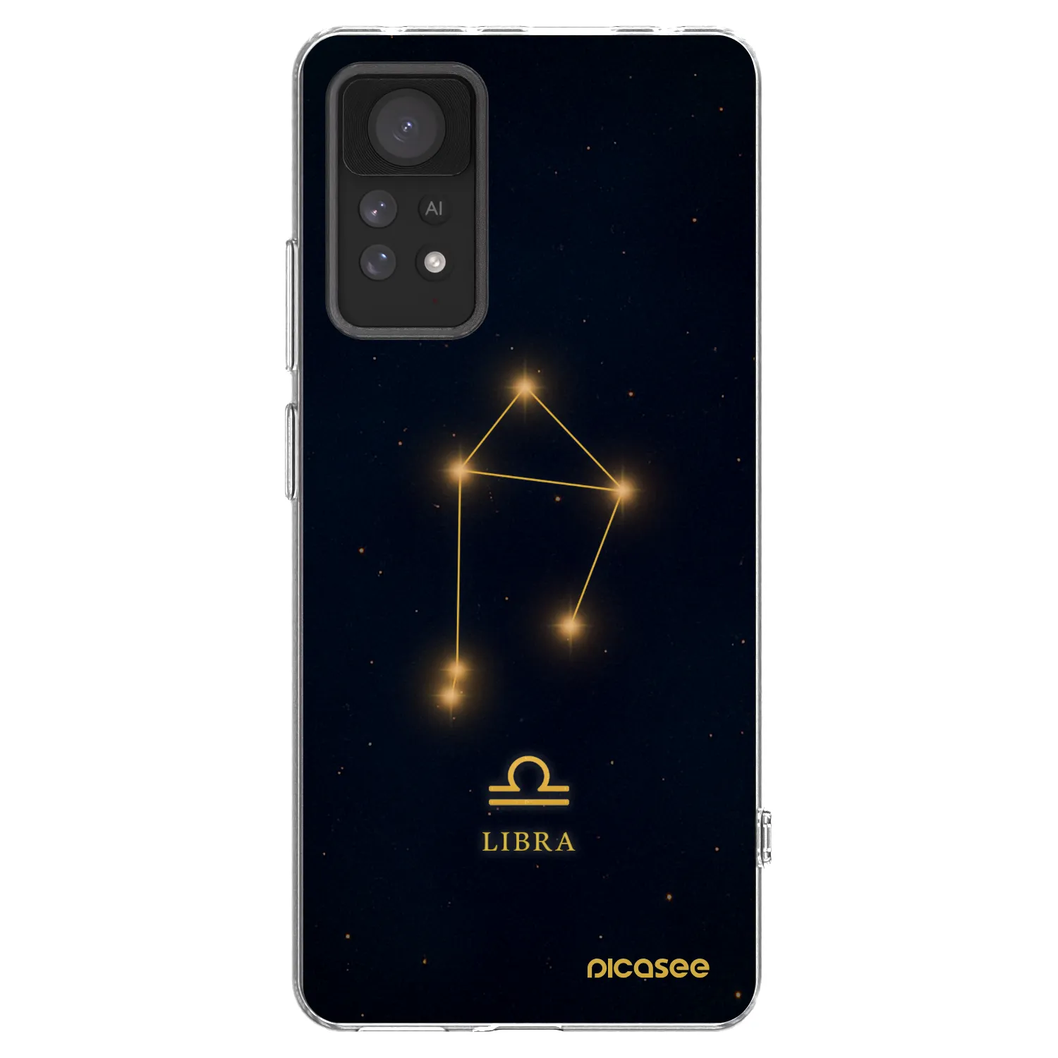 Picasee silikónový prehľadný obal pre Xiaomi Redmi Note 11 Pro - LIBRA