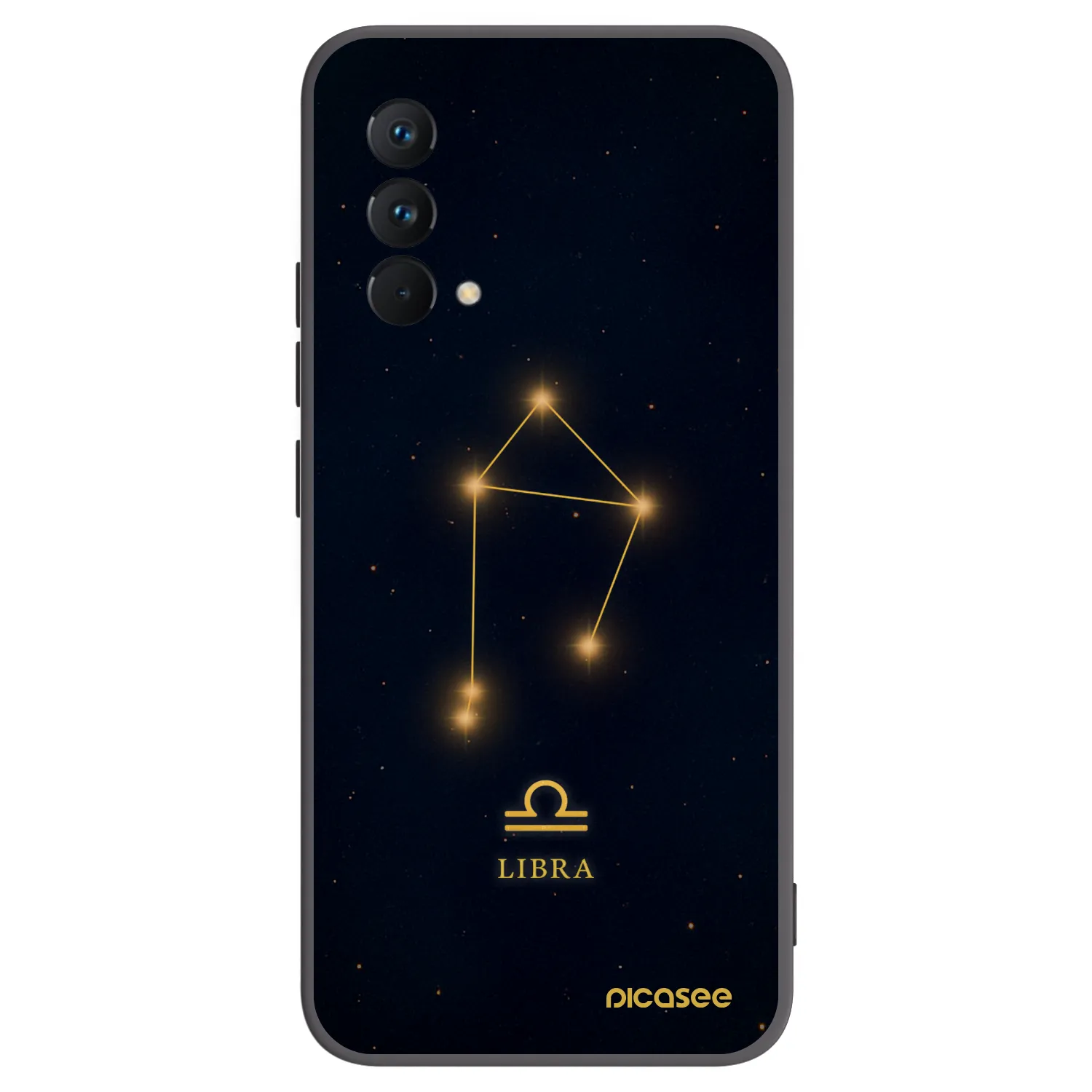 Picasee silikónový čierny obal pre Realme GT Master Edition 5G - LIBRA