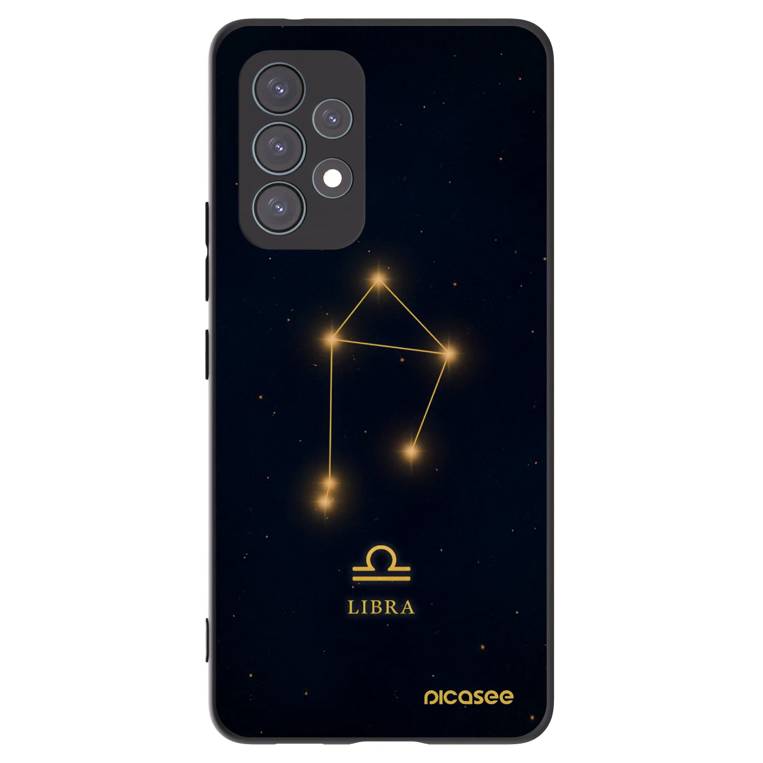 Picasee silikónový čierny obal pre Samsung Galaxy A53 5G A536 - LIBRA