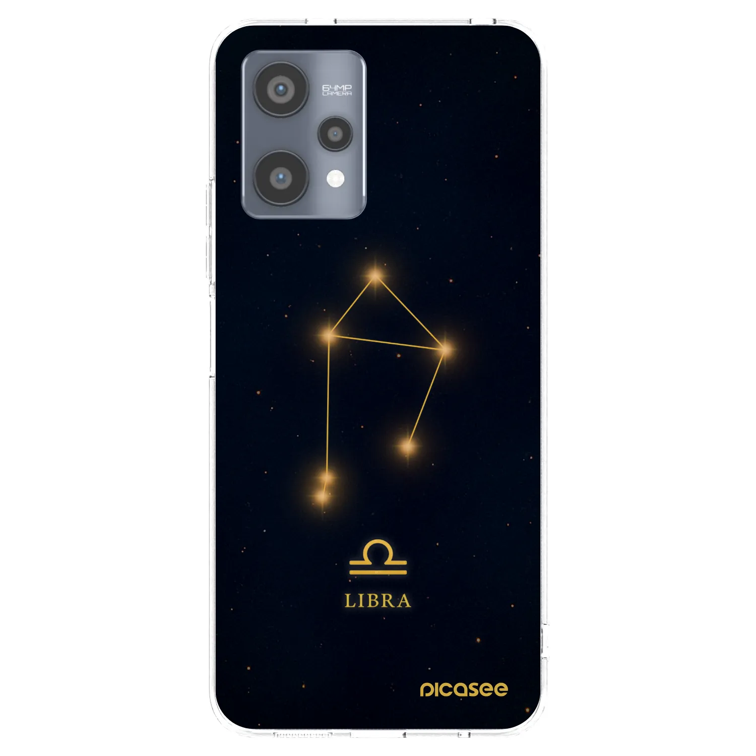 Picasee silikónový prehľadný obal pre Realme 9 Pro 5G - LIBRA