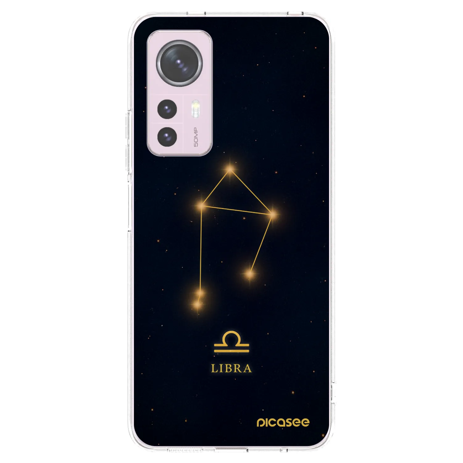 Picasee silikónový prehľadný obal pre Xiaomi 12 - LIBRA