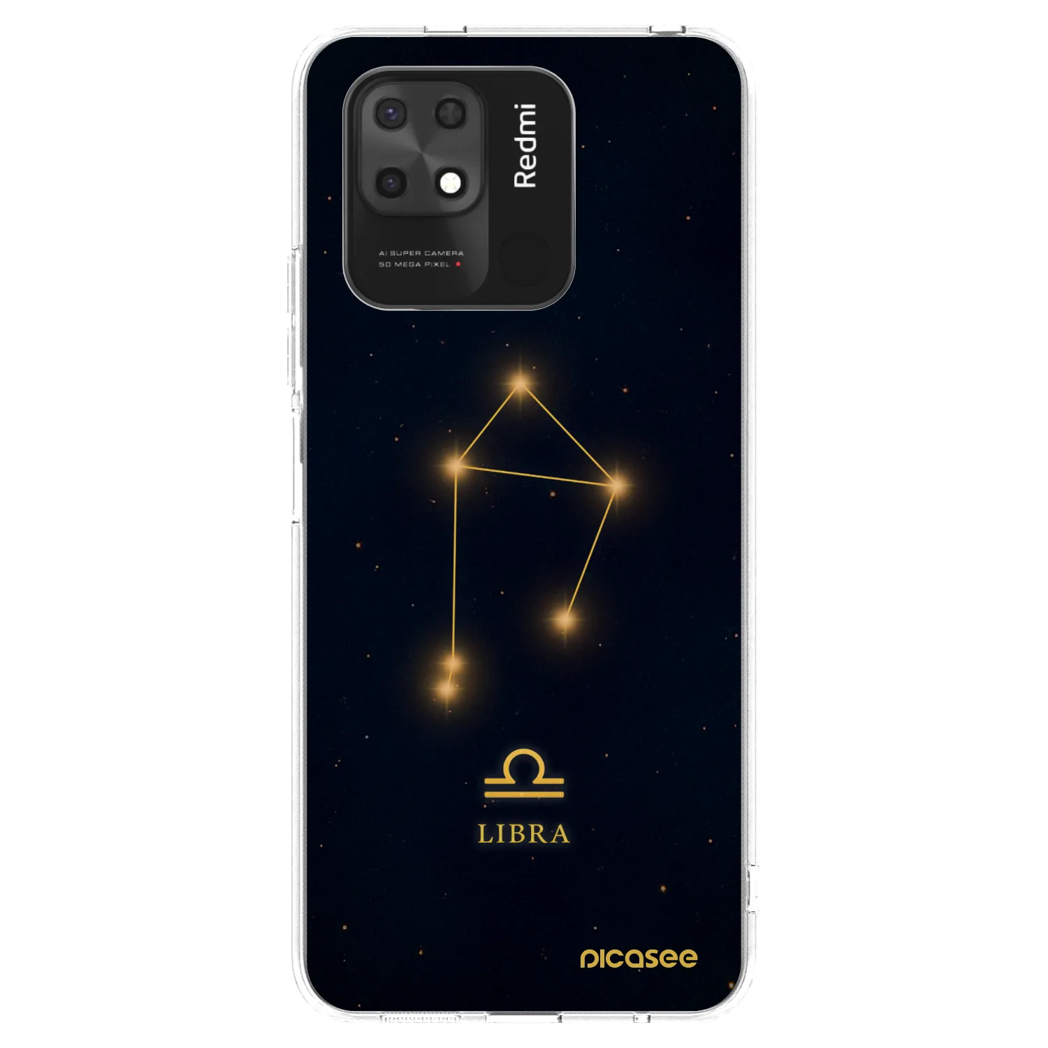 Silikónový prehľadný obal pre Xiaomi Redmi 10C - LIBRA