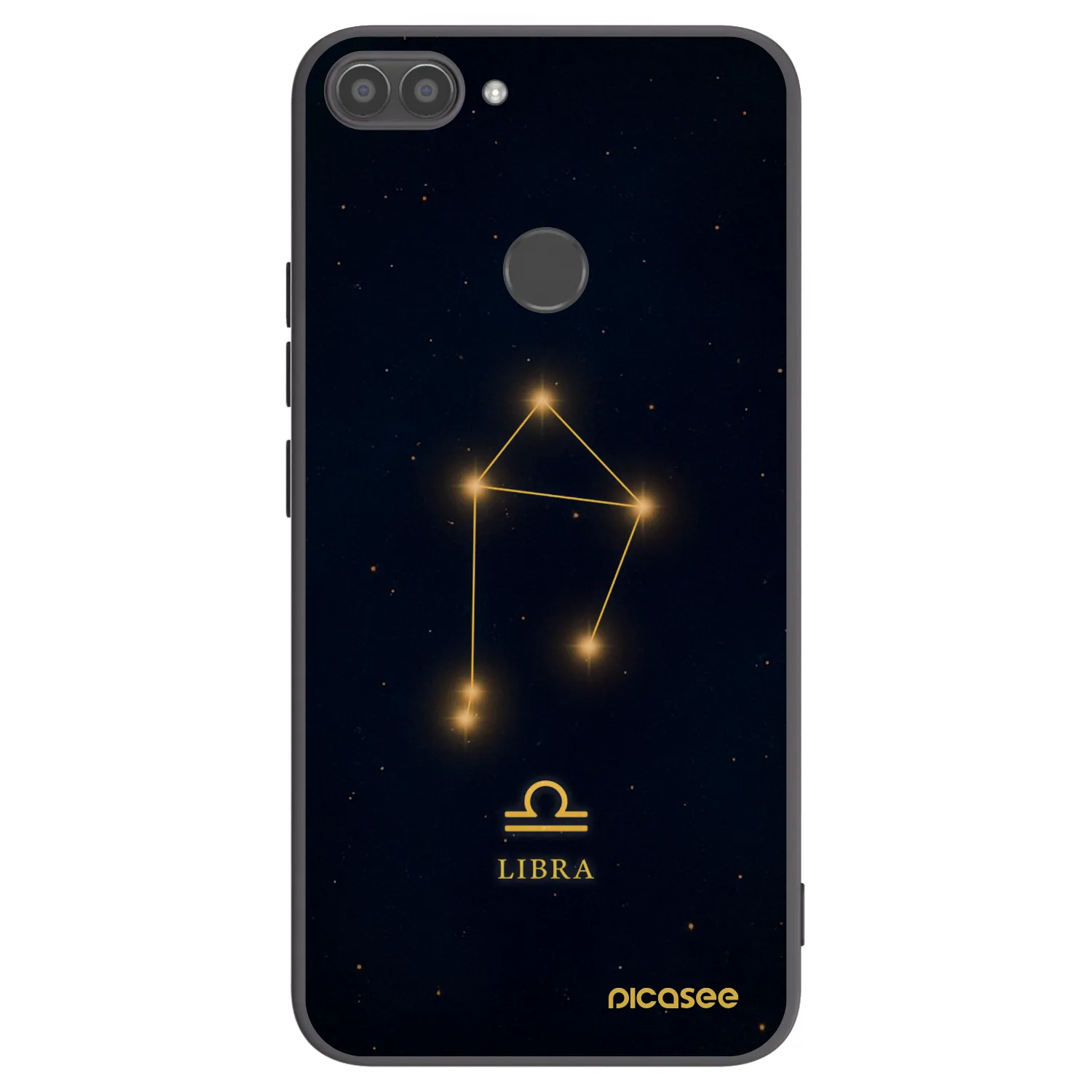 Picasee silikónový čierny obal pre Huawei P Smart - LIBRA