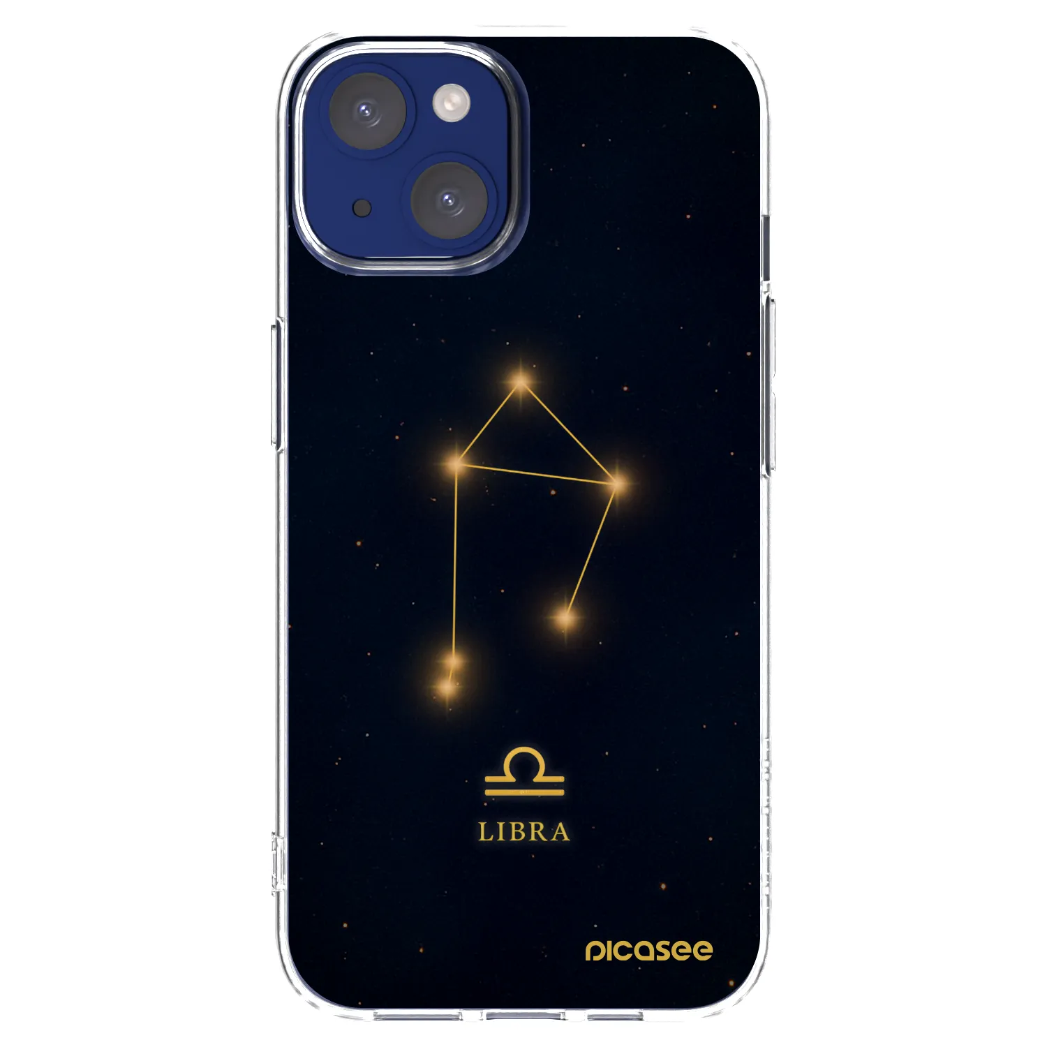 Silikónový prehľadný obal pre Apple iPhone 14 - LIBRA