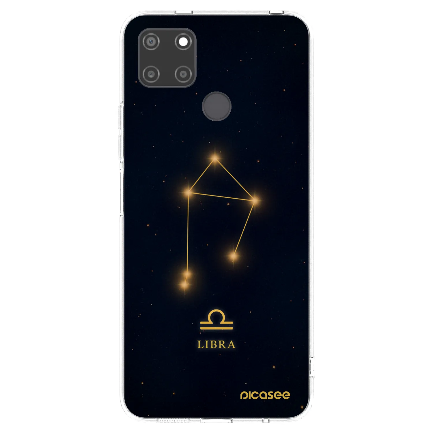 Picasee silikónový prehľadný obal pre Realme C21Y - LIBRA