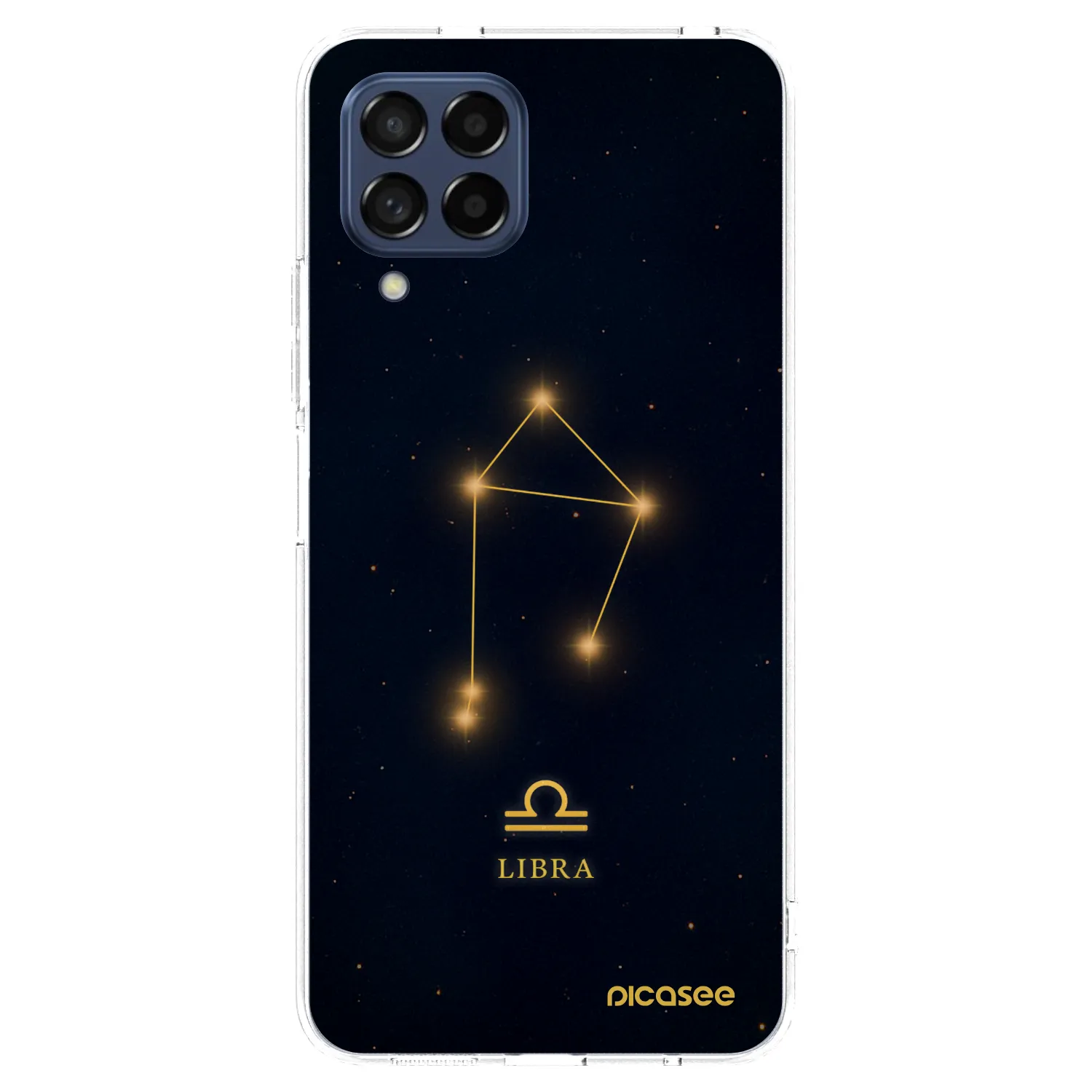 Picasee silikónový prehľadný obal pre Samsung Galaxy M53 5G - LIBRA