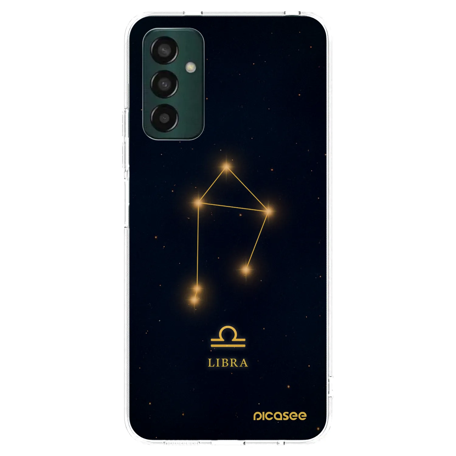 Picasee silikónový prehľadný obal pre Samsung Galaxy M13 M135F - LIBRA