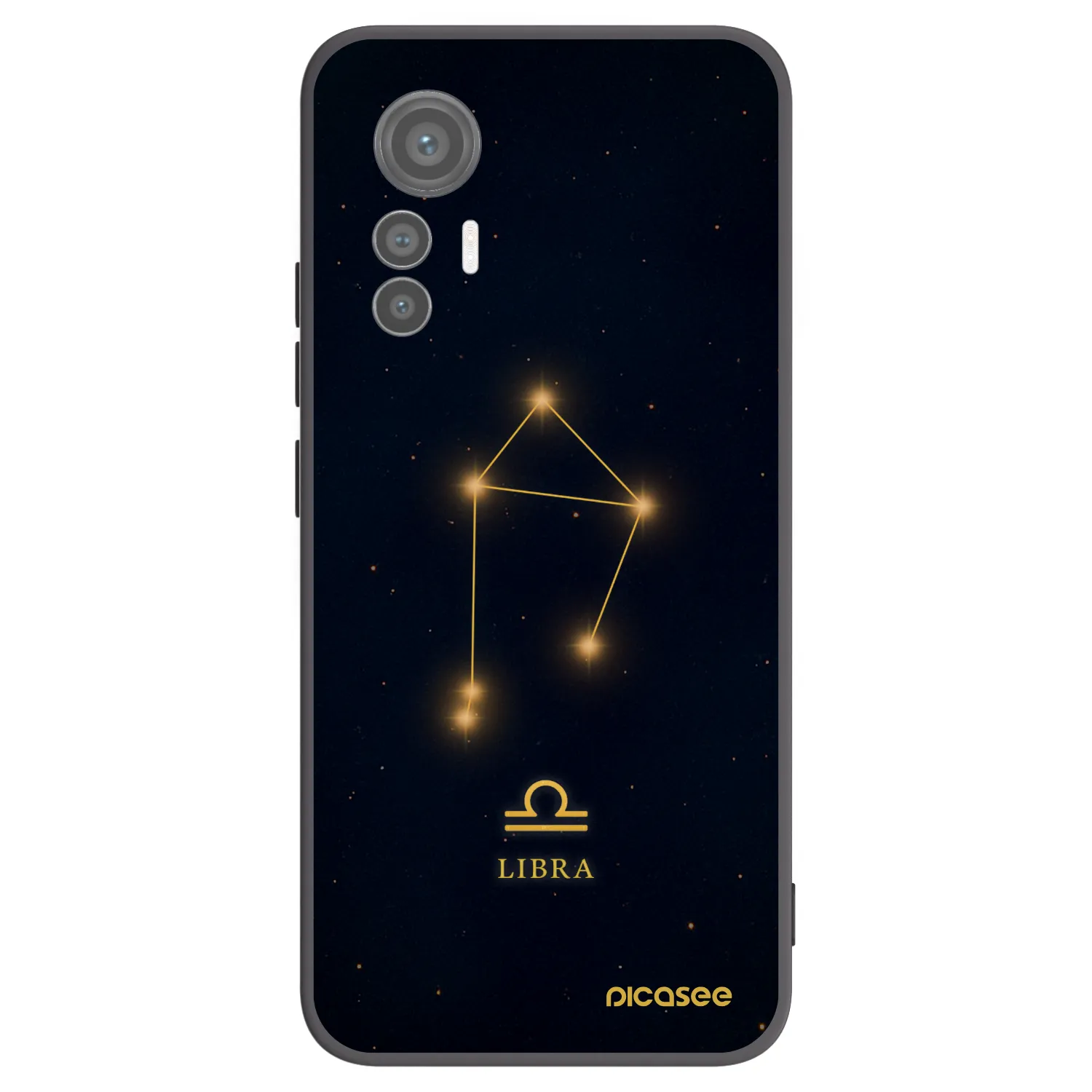 Picasee silikónový čierny obal pre Xiaomi 12 Lite - LIBRA