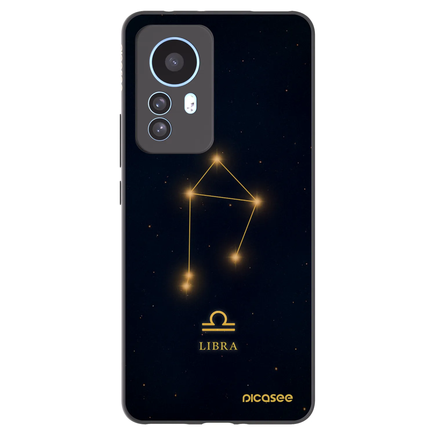 Picasee silikónový čierny obal pre Xiaomi 12T Pro - LIBRA