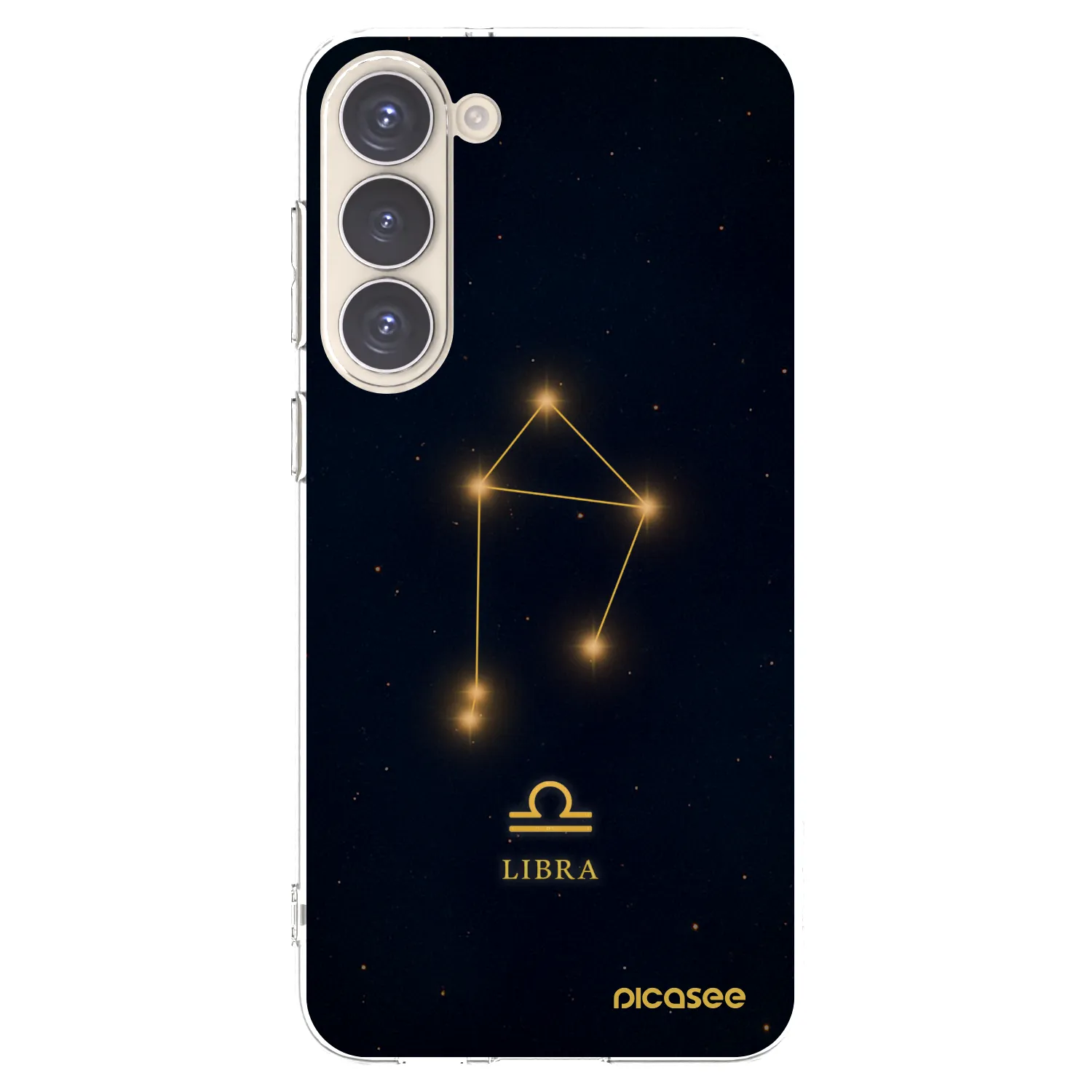 Picasee silikónový prehľadný obal pre Samsung Galaxy S23+ 5G - LIBRA