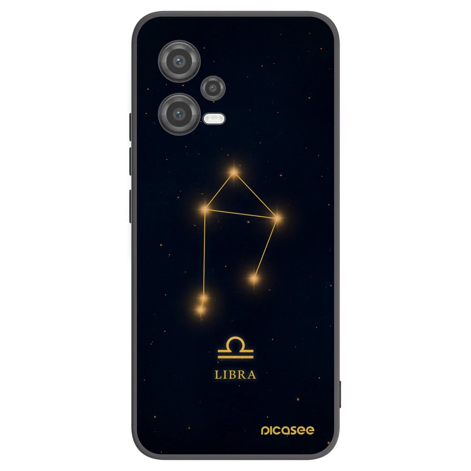 Picasee silikónový čierny obal pre Xiaomi Poco X5 - LIBRA